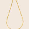 Affinity yellow gold hallowlink full motive necklace
